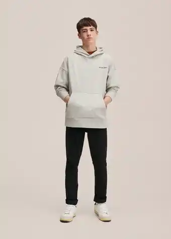 Mango Oversized message sweatshirt offer