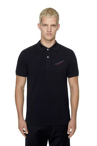 Diesel Polo shirt with puff logo offer