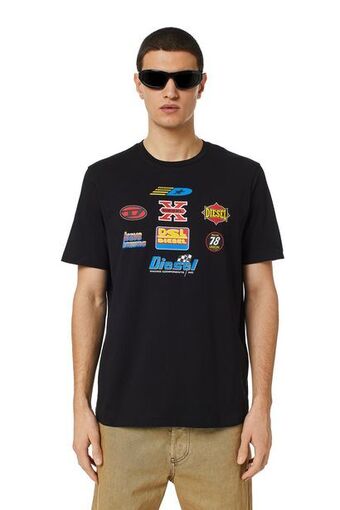 Diesel T-shirt with logo graphics offer