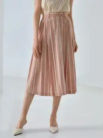SheIn Cotton flowy skirt offer