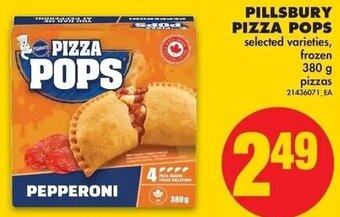 No Frills Pillsbury Pizza Pops 380g offer