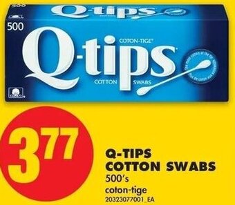 No Frills Q-Tips Cotton Swabs 500's offer