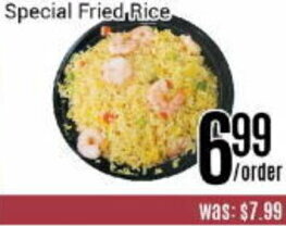 Nations Fresh Foods Special Fried Rice offer