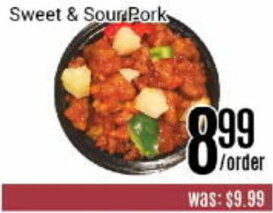 Nations Fresh Foods Sweet & Sour Pork offer