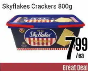 Nations Fresh Foods Skyflakes Crackers 800g offer