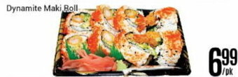 Nations Fresh Foods Dynamite Maki Roll offer