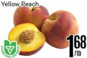 Nations Fresh Foods Yellow Peach offer