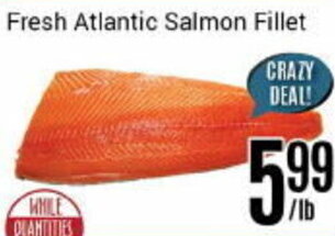 Nations Fresh Foods Fresh Atlantic Salmon Fillet offer
