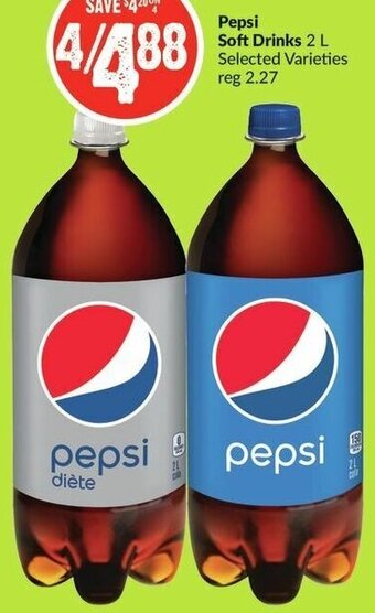 FreshCo Pepsi Soft Drinks 2L offer