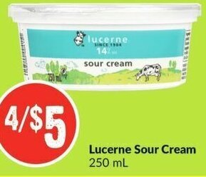 FreshCo Lucerne Sour Cream 250ml offer
