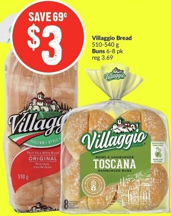 FreshCo Villaggio Bread 510-540g offer