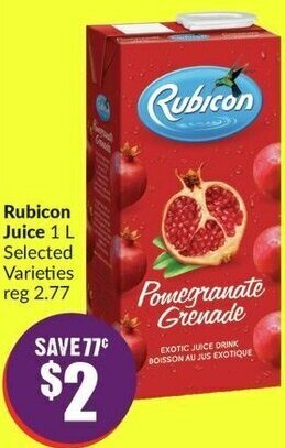 FreshCo Rubicon Juice 1L offer