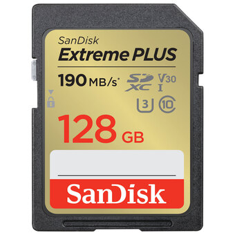 Best Buy Sandisk extreme plus 128gb 190mb/s sdxc memory card offer
