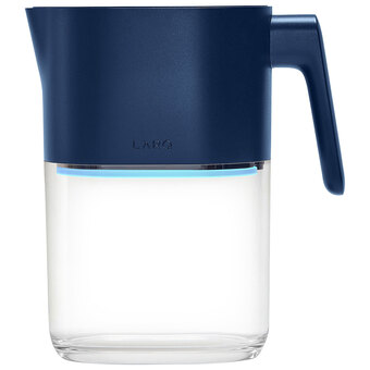 Best Buy Larq purevis 8-cup water filtration pitcher with uv-c filter (pamb190a) - monaco blue offer
