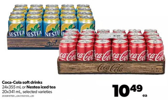 Real Canadian Superstore Coca-cola soft drinks or nestea iced tea offer