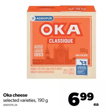 Real Canadian Superstore Oka cheese offer