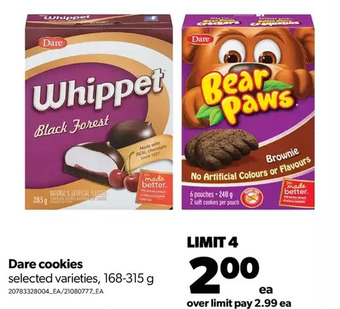 Real Canadian Superstore Dare cookies offer