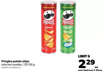 Real Canadian Superstore Pringles potato chips offer