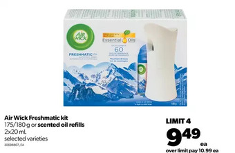 Real Canadian Superstore Air wick freshmatic kit or scented oil refills offer