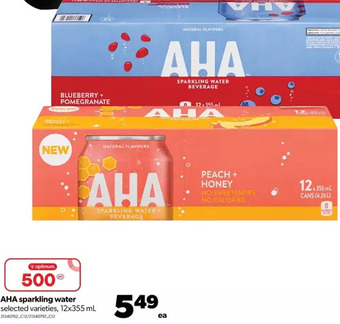 Real Canadian Superstore Aha sparkling water offer