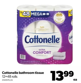Real Canadian Superstore Cottonelle bathroom tissue offer