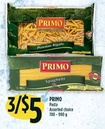 Marché Adonis Primo pasta offer