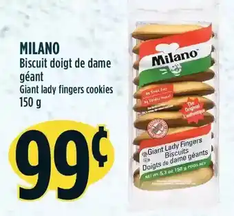 Marché Adonis Milano giant lady fingers cookies offer
