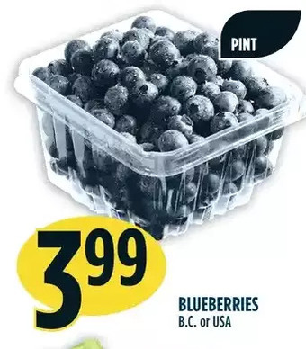 Marché Adonis Blueberries offer