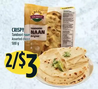 Marché Adonis Crispy tandoori naan offer