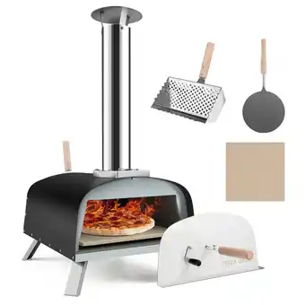 Best Buy Costway pizza ovens wood pellet pizza maker portable pizza grill outdoor machine offer