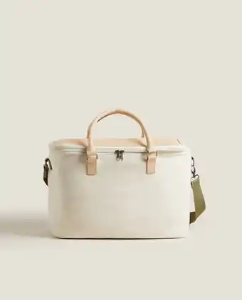 ZARA HOME Portable leather cooler offer