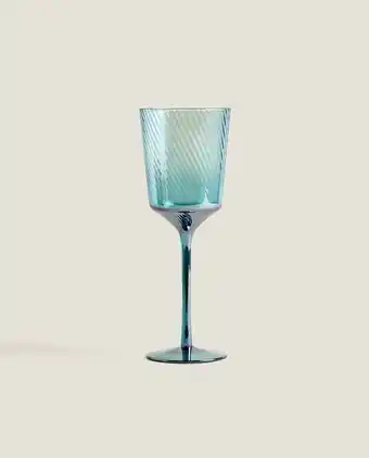 ZARA HOME Glossy wine glass offer