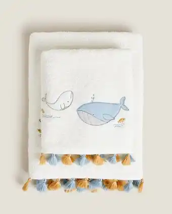 ZARA HOME Whale towel offer