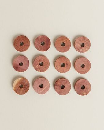 ZARA HOME Moth cedar disks (pack of 12) offer