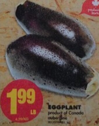 No Frills Eggplant offer