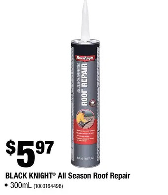 Black knight all season roof repair