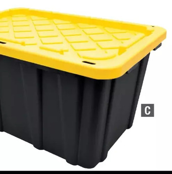 Home Depot Hdx strong boxes 102l offer