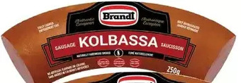 Giant Tiger Brandt kolbassa sausage offer