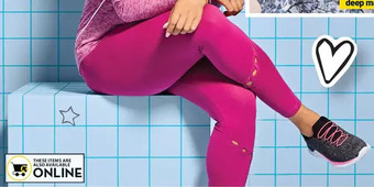 Giant Tiger Women's active leggings offer