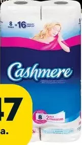 Giant Tiger Cashmere bathroom tissue offer