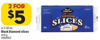 Giant Tiger Black diamond slices offer