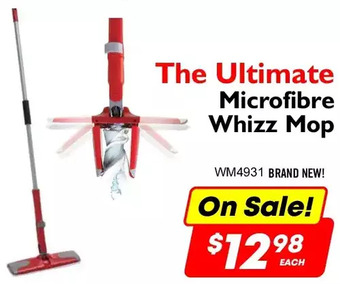 Factory Direct The ultimate microfibre whizz mop offer