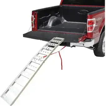 Canadian Tire Bi-fold arched aluminum loading ramp, 85-in x 12-in offer