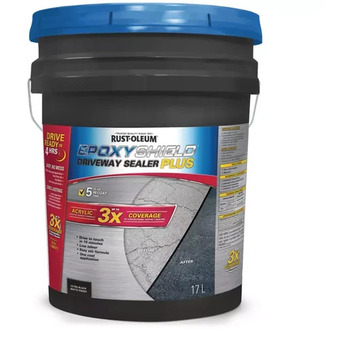 Canadian Tire Epoxyshield 3x driveway sealer plus, 17l offer