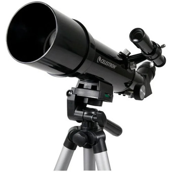 Canadian Tire Celestron telescope with 60mm short tube refractor and 2 eyepieces: 20mm (20x) and 10mm (40x) offer
