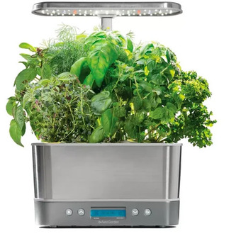 Canadian Tire Aerogarden harvest elite. grow fresh herbs and other plants year round. stainless steel offer
