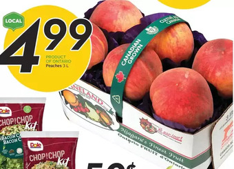 Sobeys Peaches offer