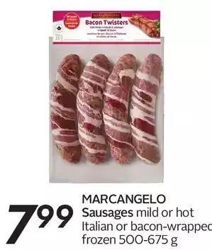 Sobeys Marcangelo sausages offer