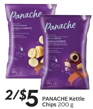 Sobeys Panache kettle chips offer