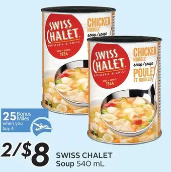 Sobeys Swiss chalet soup offer